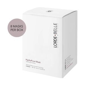 Lorde + Belle HydraPure Mask - 8 Count - 2.4g / .08 oz x 8 - Retail $99